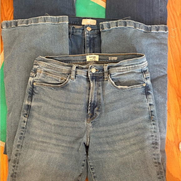 LOT OF 2 Flare Jeans - Current/Elliott and Kensie High Rise Flare Jeans Womens - Picture 2 of 7